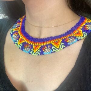 Handmade Colombian Jewelry- beaded necklace